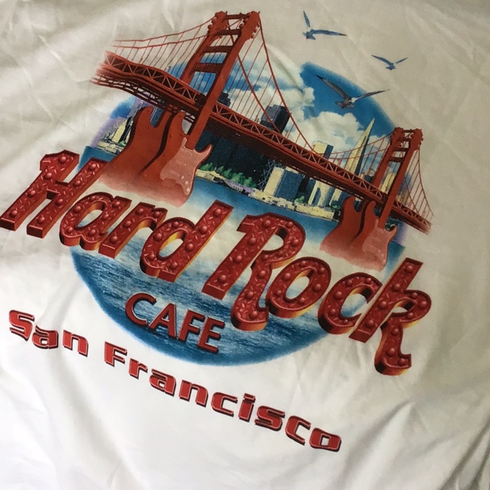 Hard Rock Cafe San Francisco T Shirt, Vintage 1990s - Picture 16 of 16
